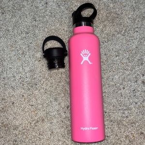 Neon Pink Hydroflask 24oz